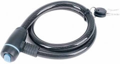 CANDADO DE CABLE TACTIX C/LLAVE DE PUNTOS 15MM # 508008