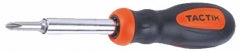 ATORNILLADOR TACTIX # 205387 PUNTA INTERCAMBIABLE - 6 PZAS