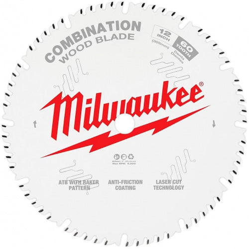 DISCO SIERRA 12 DE 60 DIENTES MILWAUKEE 48-40-1222