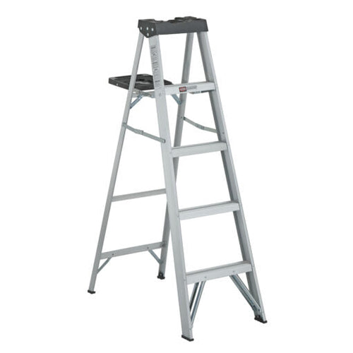 ESCALERA ALUMINIO TIJERA 5 PELDAÑOS 90 KG CUPRUM