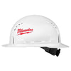 CASCO CON VENTILACION Y TRINQUETE DE 4 PUNTOS MILWAUKEE