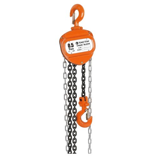 TECLE TACTIX CADENA 0.5 TON X 3 MTS # 385301