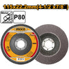 DISCO TRASLAPADO INGCO  GRANO 80 115MM # FD11580