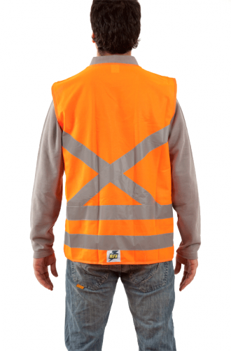 CHALECO ALTA VELOCIDAD RFX UPF 25 NARANJO
