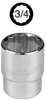 LLAVE DADO STANLEY 3/4 DR 1.3/16" #89-668 (OF)