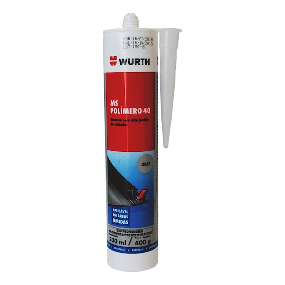 ADHESIVO MS POLIMERO GRIS 400 GRS - WURTH - WURTH