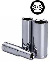 DADO LARGO CROSSMAN 6 PTA 3/8 DR #96325-13 MM