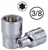 DADO CROSSMAN 3/8 DR P/TORNILLO TORX HEMBRA E6 # 99-731
