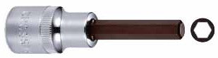 DADO CROSSMAN 1/2 DR PUNTA HEX. LARGA 6MM #99201
