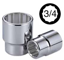 DADO CROSSMAN 3/4 DR. 12 PTA. 1.1/2" # 93-673 (OF)