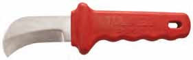 CUCHILLA CURVA KLEIN (TULMEX) AISLADA P/ELECTRICISTA #A1570-3 3"