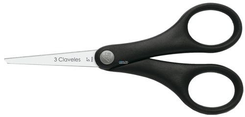 TIJERA TRES CLAVELES # 141 - 12.5 CMS/5" LABORES PTA.RECTA