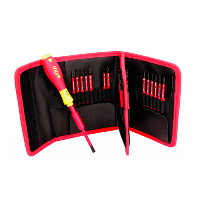 Set destornilladores Puntas Intercambiables 30 PCB Aislado VDE WIHA