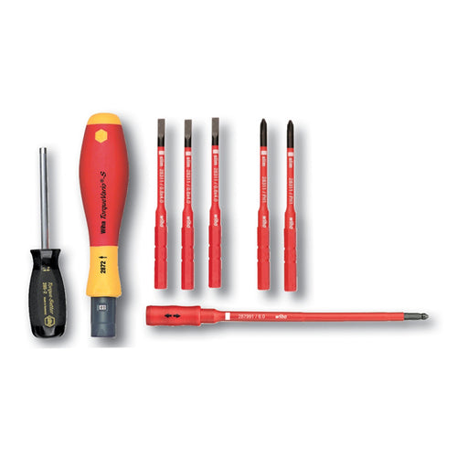 Estuche Wiha vario-S aislado con 8 pcs y certifica
