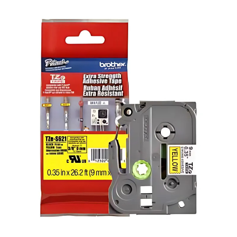 cinta laminada fondo amarillo 18mm