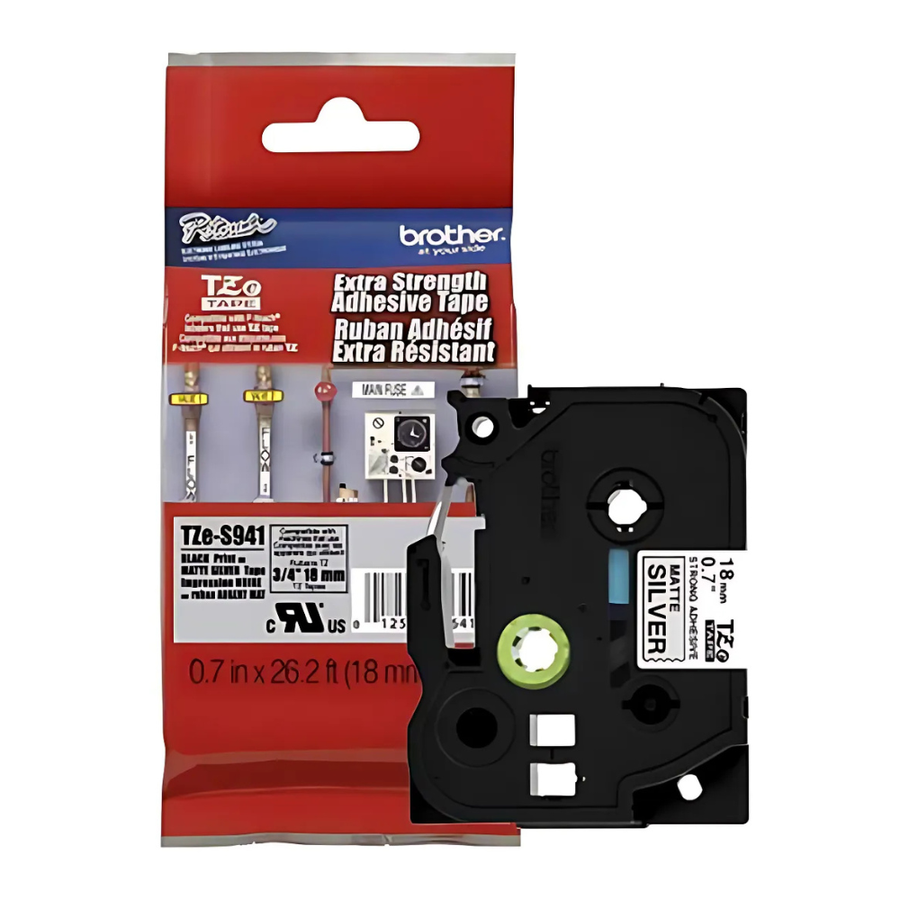 cinta laminada fondo plateado mate 18MM