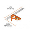 ESCUADRA COMBINACION TRUPER 12" #ECT-12 (14380)