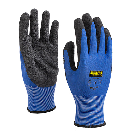 GUANTE MULTIFLEX NYLON LATEX L