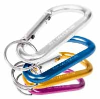 MOSQUETON PRETUL (TRUPER) FIJO T/LLAVERO 8 CM. # PE-BAN-30 (65002)