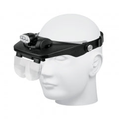 CINTILLO LUPA CON LUZ LED PRETUL (TRUPER) # OVIS-3P (26019)