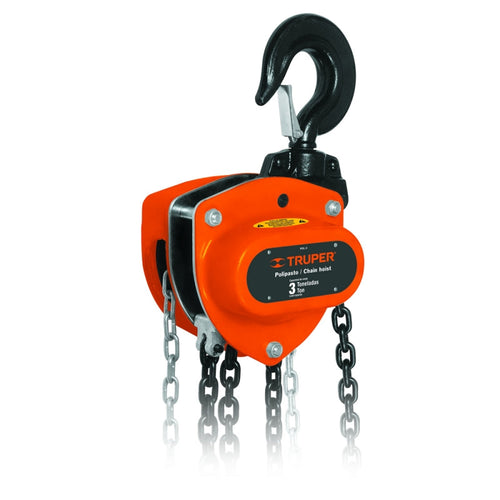 TECLE TRUPER CADENA 3 TON X 3 MTS # POL-3 (POLI-3) (16827)