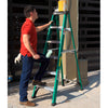 ESCALERA FIBRA VIDRIO TIJERA 6 PELDA OS 1.86 MTS 175 KG CUPRUM