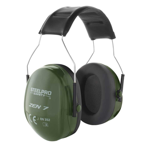 FONO STEELPRO ZEN 7 SNR 29dB ISP CINTILLO VERDE MUSGO