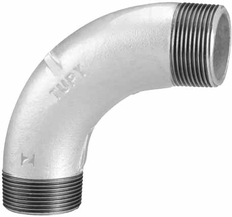 CURVA GALV. 3" TUPY (ISO 9002)
