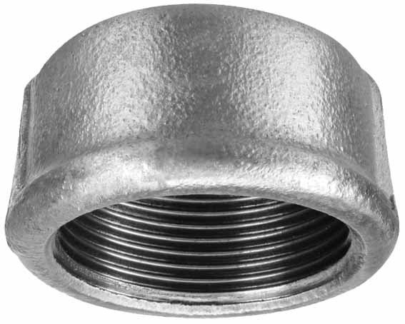 TAPA GORRO GALV. 1/2" TUPY (ISO 9002)