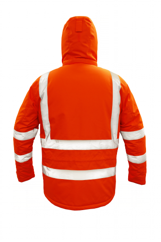 PARKA RETRORREFLECTIVA HW HIGHLIGHT NARANJO FLUOR- CERTIFICADA XXXL