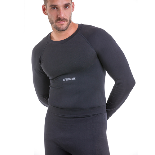 CONJUNTO INTERIOR HW PATAGONIA SPANDEX NEGRO M-L