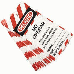 TARJETA NO OPERAR LOCK OUT PACK -25