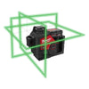 NIVEL LASER VERDE 3 LINEAS 360 M12 MILWAUKEE 3632-21