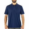 POLERA COOLDRY QUEBEC MANGA CORTA AZUL XXL