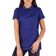 POLERA COOLDRY QUEBEC MANGA CORTA MUJER AZUL XS