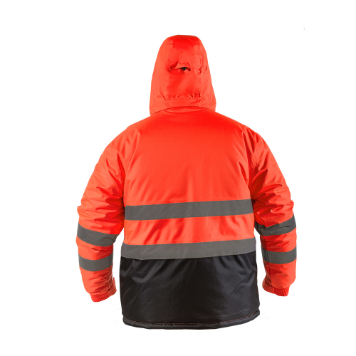 PARKA REFLECTIVA HW SIBERIA ROJO FLUOR XXXL