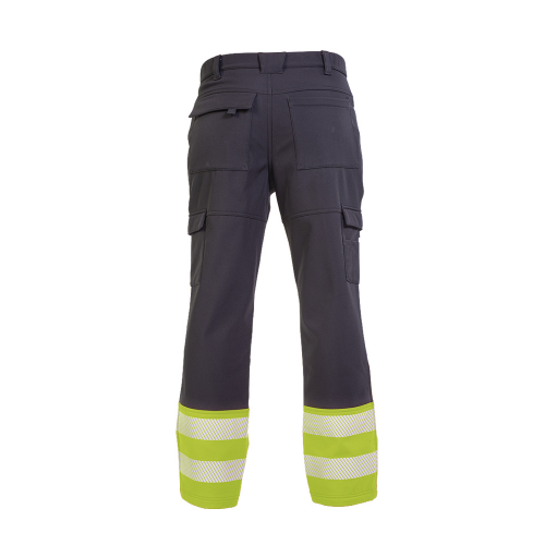 PANTALON SOFTSHELL HW OKLAN AMARILLO FLUOR L