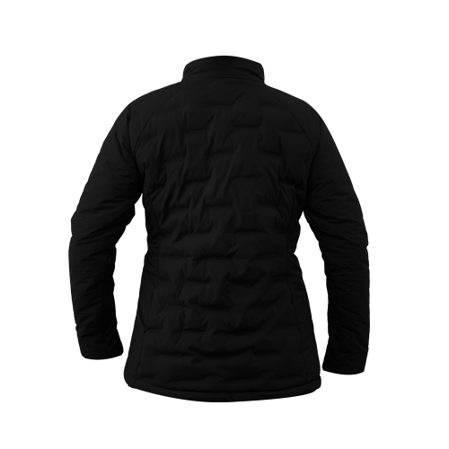 PARKA INSULADA HW EXPLORER S/ GORRO MUJER NEGRA L