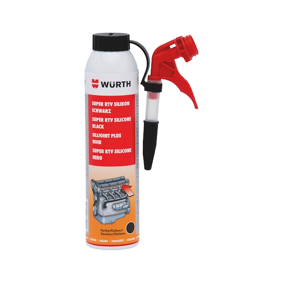 SILICONA SUPER RTV NEGRA 200 ML