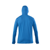 POLERA DRY FIT HW SPX C/ GORRO MANGA LARGA HOMBRE ELECTRIC BLUE S
