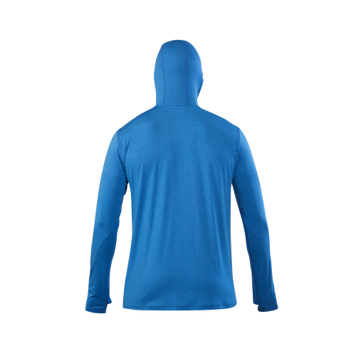 POLERA DRY FIT HW SPX C/ GORRO MANGA LARGA HOMBRE ELECTRIC BLUE XXL