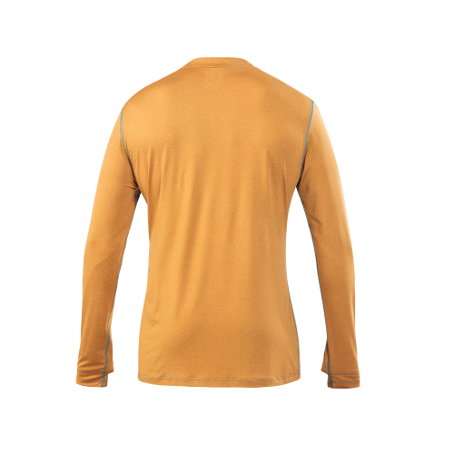 POLERA DRY FIT HW SPX MANGA LARGA HOMBRE MUSTARD XXL