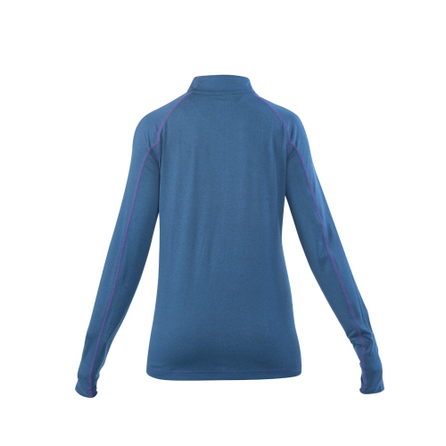 POLERA DRY FIT HW SPX MANGA LARGA MUJER DEEP BLUE L