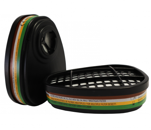 FILTRO ERGONIC F500M ABEK1 MULTIGAS PAR