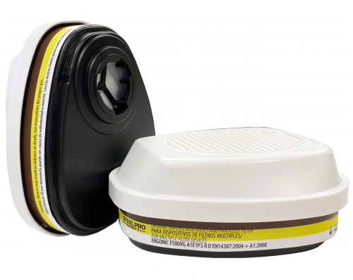 FILTRO ERGONIC F500VGP3 A1E1 P3 R GASES ACIDOS. V.ORGANICOS Y PARTICULAS PAR