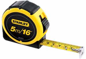 HUINCHA STANLEY # 30608  3 MTSx1/2"(M/M-PUL)(OF)