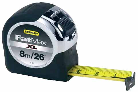 HUINCHA STANLEY-FATMAX # 33891 8 MTS X 1.1/4"(OF)