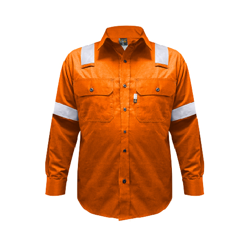 CAMISA IGNIFUGA NFPA NARANJO T.S HW TARASAFE