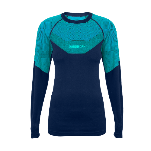 CAMISETA PRIMERA CAPA HW ECOPPER MUJER BLUE S-M