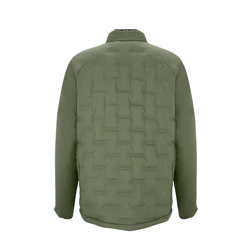 PARKA INSULADA HW EXPLORER S/ GORRO VERDE OLIVA S
